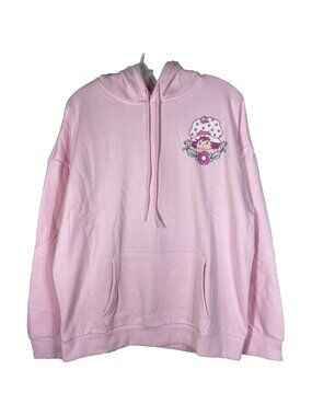 Strawberry Shortcake Womens Graphic Retro Style Hoodie XXL Pink